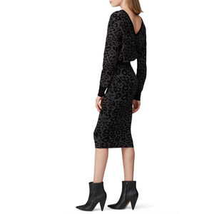 EUC $198 AllSaints Cheetah Roxanne Dress Size Medium